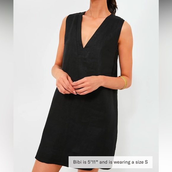 Tuckernuck | Dresses | Black Linen Melanie Dress | Poshmark